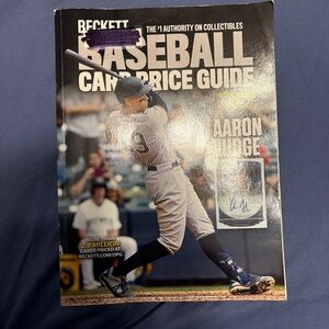 Becket Baseball Card Price Guide 2023 45th Edition Aaron Judge